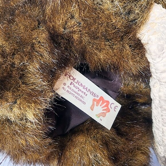 Folkmanis Hand Puppet Hen Chicken Plush Soft 20" Realistic Stuffed - Picture 10 of 11